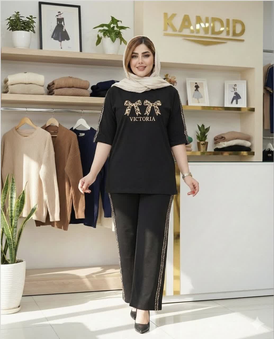 ست لانگ و بگ پاپیون کاندید ۱/۲۵۰🎀🎀
