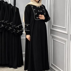 عبا گلدوزی پاپیون