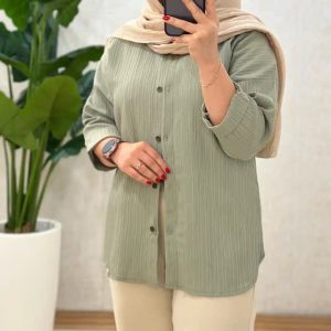 شومیز باکسی پاستلی آیوا