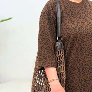 تیشرت بیگ سایز پلنگی