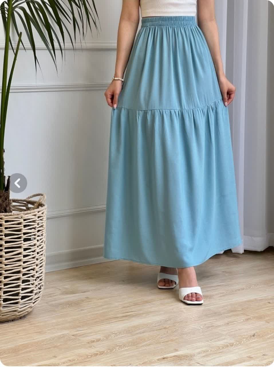 👗دامن ساده نخی زنانه - Image 6