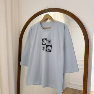 تیشرت سوپر لانگ خورشید و ستاره