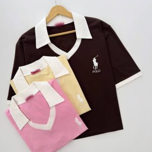 تیشرت polo یقه سفید