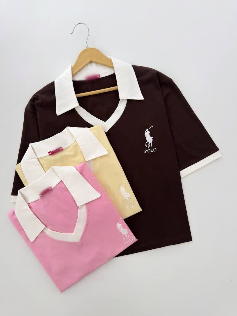 تیشرت polo یقه سفید
