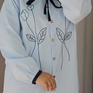 شومیز مجلسی گلدوزی لادن 🌸